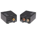  Bộ hộp chuyển đổi âm thanh tivi 4k Optical sang Av R/L loa , amply kèm nguồn -dc633+dc1259 