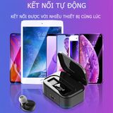  Tai Nghe Bluetooth Mini Y01 Kèm Dock Sạc Dung Lượng Khủng Sạc Luôn Cho Thiết Bị Di Động -dc3944 