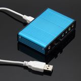  Card Âm Thanh USB 6CH + Optical Audio - Âm Thanh 5.1 Chất Lượng Cao Cho Máy Tính & Laptop 