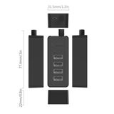  Hub chia 4 Cổng Orico W5P-U2 -BK . Hàng Chính Hãng Phân Phối.W5PU2 -dc3744 