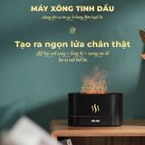  Máy xông tinh dầu phòng ngủ - máy phun sương tạo độ ẩm ngọn lửa DQ 701- dc5187 
