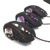  [RẺ VÔ ĐỊCH] Chuột Gaming FREE WOLF V5 led 7 màu cực đẹp chuyên game, dây siêu bền -dc2220 