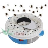  Máy Bắt Ruồi Tự Động Thông Minh Nhựa ABS Cao Cấp công suất 4W An toàn cho trẻ nhỏ (màu trắng) -DC4232 