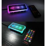 BỘ HUB KẾT NỐI NGUỒN VÀ ĐIỀU KHIỂN FAN RGB COOLMOON  chia Fan LED 10 cổng RGB - PHIÊN BẢN MỚI NHẤT 