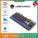  Bàn phím cơ game thủ LANGTU G500 chuyên game - LED nhiều màu + Tặng đế kê tay nhựa -DC3969 