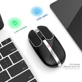  ZIYOU LANG X1S - Chuột không dây bluetooth máy tính không tiếng ồn độ nhạy DPI 800-1600-2400 chuột laptop -dc4552 