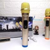  Bộ 2 micro karaoke không dây Zansong S28 kết nối UHF cho loa kéo - Hỗ trợ các thiết bị có jack cắm 3.5mm và 6.5mm 