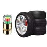  Bộ 4 van xe cảnh báo áp suất lốp xe ô tô xe máy lõi đồng cao cấp Nắp van cảm biến báo áp suất lốp 