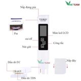  Bút Đo PH nước TDS EC PPM / TDS-3 Hàng Nhập Khẩu , Máy Kiểm Tra Chất Lượng Nước LCD , Thử nước Sạch Cao Cấp 