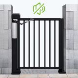  Máy đóng cửa tự động xoay bằng điện Không cần tay mở cửa kèm điều khiển tự động từ xa - dc5296 