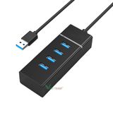  Hub USB 4 Cổng 3.0 ORICO W6PH4-U3 Splitter Bộ Mở Rộng PC Đa USB Tốc Độ Cao 