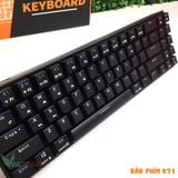  Bàn phím cơ RK71 PRO Gaming LED Blue Bluetooth 4.0 -DC4113 