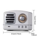  (Xả lỗ) Loa di động bluetooth HM11-BT01 phong cách cổ điển hỗ trợ khe cắm USB, thẻ nhớ, TF xịn, sang trọng 