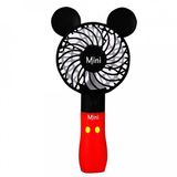  Quạt mini cầm tay ✔Quạt Tích Điện Mini Cầm Tay Mickey 3 tốc độ gió siêu mát -dc4139 