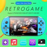  Máy Chơi Game Cầm Tay x7/ X12 / X50 / X60 5.1 Tích Hợp 64bit có sẵn 2000 trò chơi - Bộ nhớ trong 8gb 