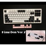  Xinmeng M87 mạch xuôi Bàn Phím Cơ Gaming Pro LED RGB - Bluetooth Không Dây Keycap Cao Cấp, White Switch, Hotswap, 3 mode 