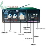  Ampli Mini Bluetooth Teli BT699D 12V+220V DC3596 