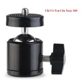  Bi Cầu - Đầu Kẹp Điện Thoại , Trụ Cầu Xoay 360 Gắn Tripod, Chân Đèn Livestream 