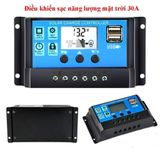  Điều khiển sạc năng lượng mặt trời PWM 10A / 20A / 30A LOẠI 1 Đủ công suất 