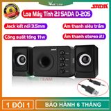  {SẬP GIÁ} {Video Test Loa} Bộ 3 Loa Nghe Nhạc Máy Vi Tính USB SADA D205 Nghe Nhạc Cực Hay -dc4679 