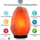  [Đèn Phong Thủy] Đèn Đá Muối cao cấp đủ Size Chế Tác Tự Nhiên Nhập Khẩu Chính Hãng Himalaya -dc3197 