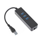 Cáp Chuyển Đổi Usb 3.0 Sang Cổng Lan Tích Hợp Hub Chia Cổng USB -DC1201 