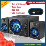  Loa Máy Tính - SaDa D-209 Bass và RGB - Vô Địch Trong Tầm giá (Tương thích Điện thoại, Máy tính, Smart Tivi) 