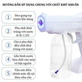  Máy khử khuẩn Nano cầm tay Atomizer Ds365 Model cải tiến Của Y01✔ Súng phun xịt khuẩn khử trùng nano -dc4570 