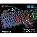  Full box bộ phím+chuột R8 1910 chuyên game giả cơ led 7 màu -dc2348 