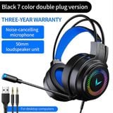  Tai nghe gaming chụp tai có mic  âm thanh nổi, có micro siêu rõ,  có đèn LED RGB cho máy tính, điện thoại G58 -DC5055 