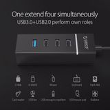  Hub chia usb 4 cổng orico W6PH4-U3 / W6PH4-U32 