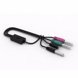  cáp livestream 3 đầu XOX Ma1/mA2 kết nối Điện Thoại Cho Android/IP Với Soundcard  livestream 
