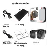  Tai Nghe Bluetooth Plextone BT270 Cao Cấp – Bass Nghe Cực Sâu –Tích hợp bộ nhớ trong 8gb 