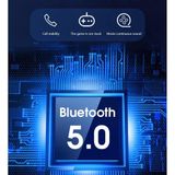  Tai Nghe Bluetooth Không Dây HBQ-Q32 có đèn led - Chống Nước IPX5 - Nghe 60h - Tích Hợp Micro - Tự Động Kết Nối -dc3680 