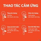  Tai Nghe Không Dây Bluetooth QCY T3 TWS Cảm Ứng Mic Đôi Chống Ồn Cho Android/IP - Bảo hành 12 tháng 