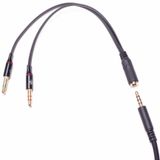  Jack chuyển đổi tai nghe 3.5 sang Audio & Mic dùng trên laptop máy tính, Cáp Chia 3.5mm -dc1307 