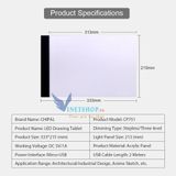  Bảng Hỗ Trợ Scan Hình Vẽ Nhanh Chóng A4-Pad bảng dùng để vẽ viết kĩ thuật số LED điện tử -dc3533 