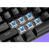  Bàn Phím Cơ Gaming Full Led Giá Rẻ K80 LED RGB TKL 87 Phím chơi game văn phòng có dây siêu đẹp 