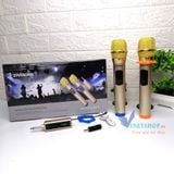  Bộ 2 micro không dây ZANSONG sóng UHF Wireless dành cho Amly , loa kéo loa karaoke bluetooth ... - BH 3 tháng -dc3534 