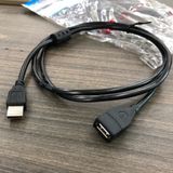  Cáp USB nối dài 1M5 đen chống nhiễu-DC285 