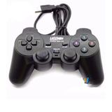 Tay cầm chơi game cho PC/Laptop, PS2, PS3 cổng USB đen (có gạt Analog và có rung) - dc2538 