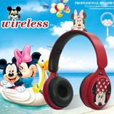  DISNEY Tai Nghe Chụp Tai Bluetooth Không Dây Chống ồn Chơi Game Có Micro Âm Thanh Nổi  nhiều hình cho bé -dc5077 