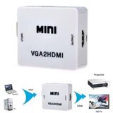  Bộ chuyển tín hiệu từ VGA sang HDMI loại nhỏ OEM (Trắng) -dc896 