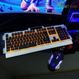  FREESHIP TỪ 99K_Bộ Bàn Phím Giả Cơ Và Chuột Chuyên Game K33 Led Tặng Lót Chuột -dc3445 