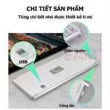  Bàn Phím Mini Yindiao KB-1 Pin Sạc Kết Nối Bluetooth USB 2.4 Dùng Cho Smartphone Máy Tính Laptop -dc4748 