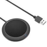  Micro họp trực tuyến Audio 360 cho PC, laptop chân usb nhỏ gọn mini tiện lợi.(Đen) -dc3626 