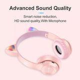  Tai nghe Bluetooth P47M , MZ47 ✔Tai nghe gắn tai mèo dễ thương✔ Phát sáng đèn đầy màu sắc ✔Tai nghe LED có thể gập lại 