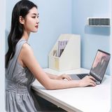  Quạt điện để bàn không cánh dạng tháp nhỏ gọn - quạt treo tường sạc usb 