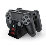 Đế sạc đôi cho tay cầm Playstation 4 có đèn LED báo hiệu sạc khi đầy pin - Dobe TP4 19012 -dc4818 