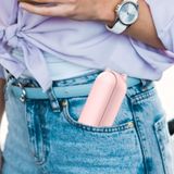  Quạt mini cầm tay đa năng kèm pin sạc dự phòng tiện dụng , Quạt tích điện mini tiện lợi HZ001 pin 1200mAh -dc4772 